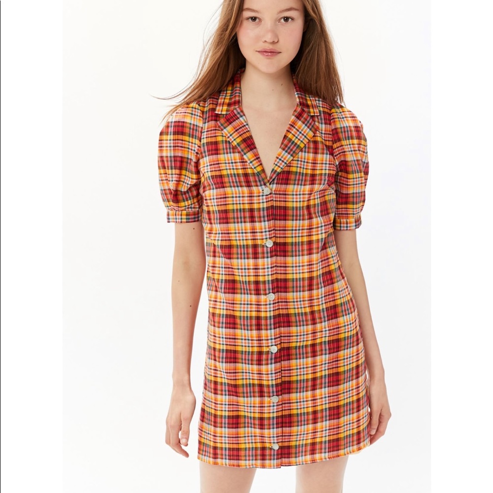 UO plaid dress
